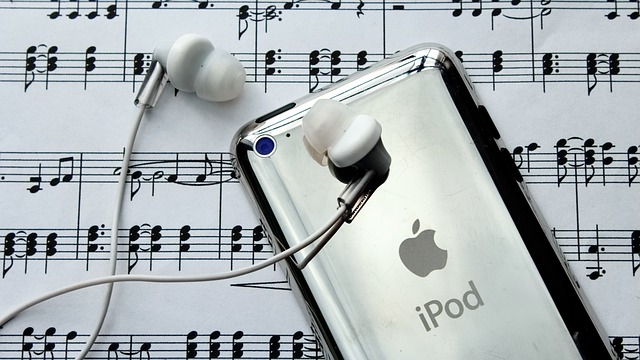 Noten und ein iPod